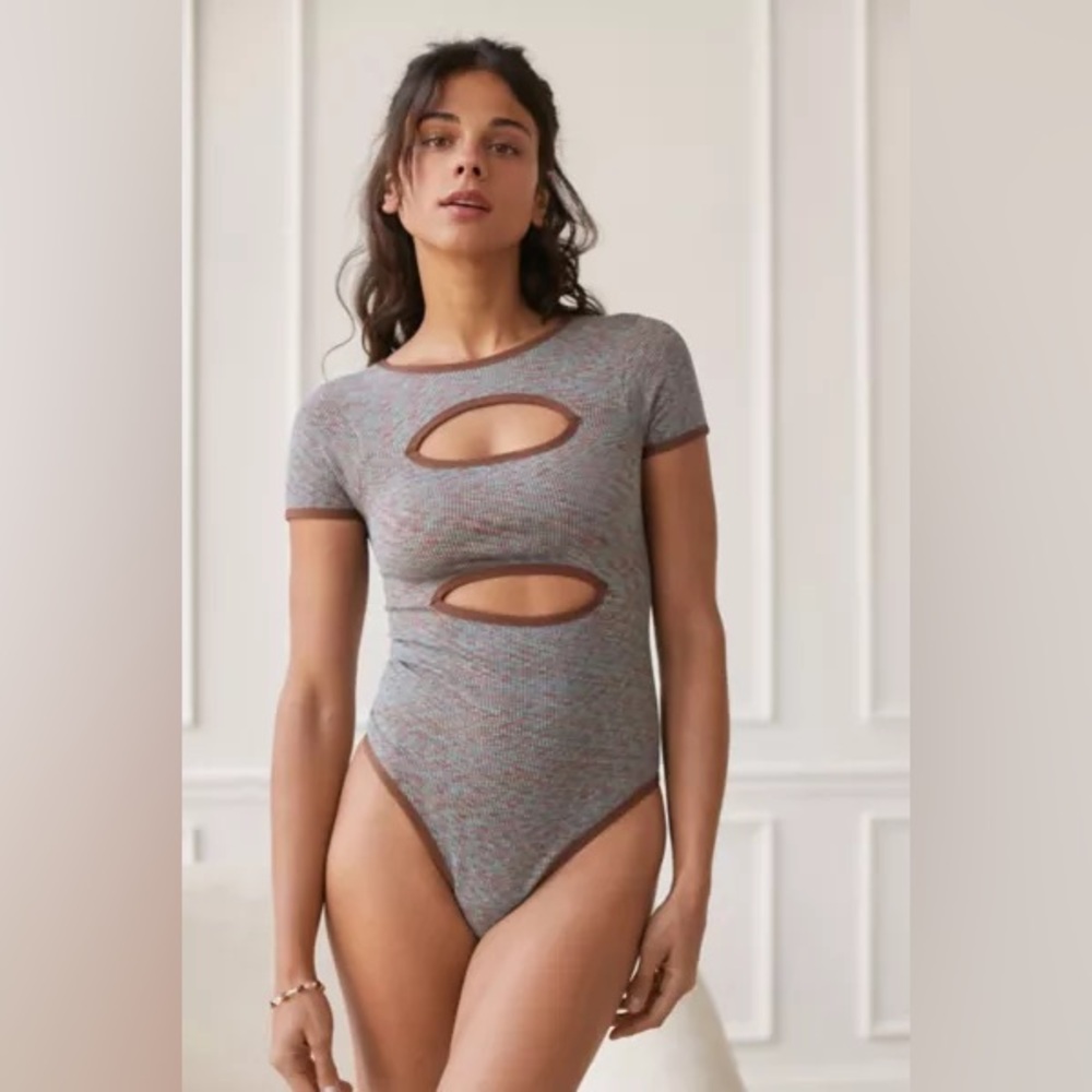 Urban Outfitters Out From Under Mariposa Bodysuit NWT